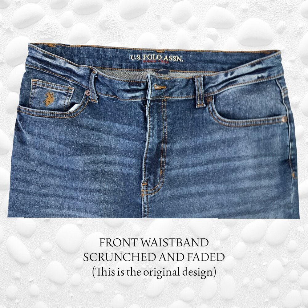 US POLO ASSN Retro Flared Jeans – Size 14 NWOT - Picture 5 of 7